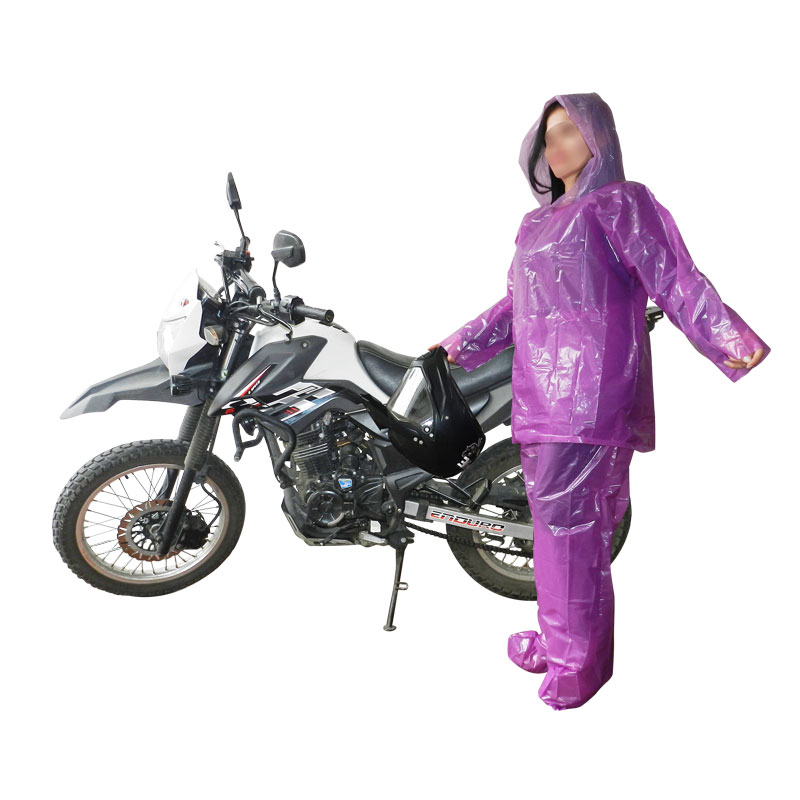 Impermeable plástico para moto en Bogotá