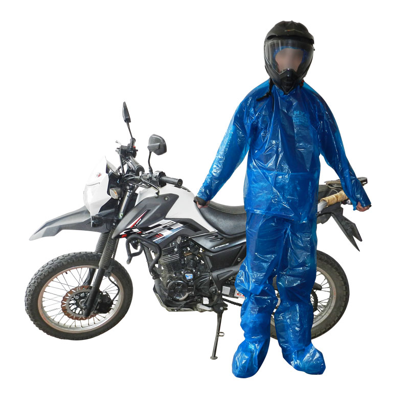Impermeable plástico industrial para trabajo en Bogotá